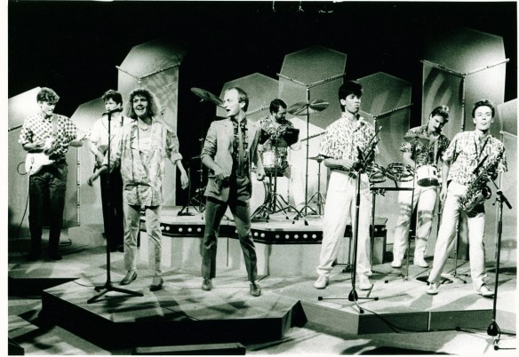 The ‘Exploding Hamsters’ on Anglia Television in the 1980’s. Such as shame that the poodle perm is no longer in fashion! 